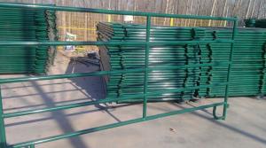 China Round Pen Cattle 42*115mm Corral Panel Fence For Ranch wholesale