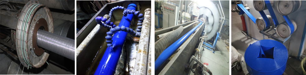 PVC reinforced hose / PVC lay flat hose pipe, Agriculture Irrigation Hose Supplier PVC Lay Flat Hose