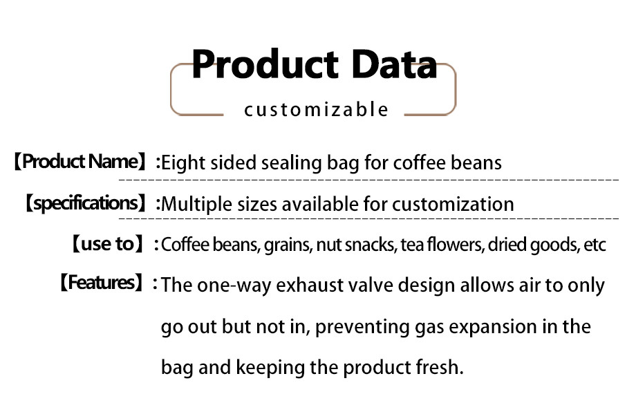 Eco-Friendly Vacuum Sealed Food Bags - Durable Mylar Packaging for Coffee & Snacks Manufacturer Direct