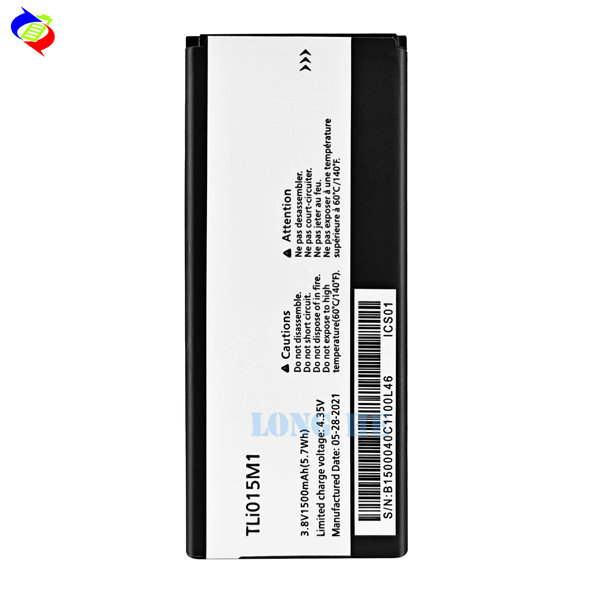 Long Lasting 2800MAH TLi015M1 Battery For Alcatel Pixi 44034X 4034F 4034A Mobile Phone