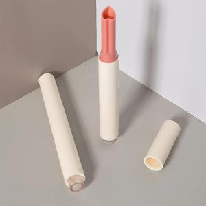 China Custom Logo Pink Click Concealer Lipstick Pen Tube Containers For Lip Balm wholesale