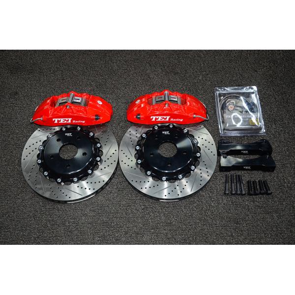 Four Piston TEI Racing Big Brake Kit For Toyota RAV4 Front Wheel 18inch Wheel