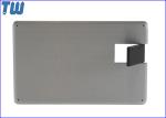 Promotion Slim Metal Credit Card USB 16 GB Flash Drive High Printing Quality