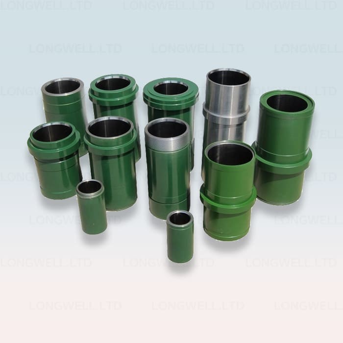 Steel Triplex Mud Pump Accessories Liner Chromium Content 26% Bomco F1000 API-7K Certificate