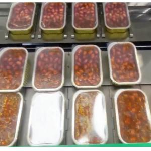 China Tray Filling Equipment With Air Pressure 0.4-0.6Mpa And 1.5kw Vacuum Pump wholesale