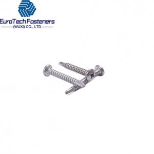 China A2 DIN7504 N Cross Recessed Phillips Pan Head Self Drilling Screws With Tapping Screw Thread wholesale