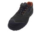 Artificial Leather Waterproof Safety Boots With Suede Round Safety Toe