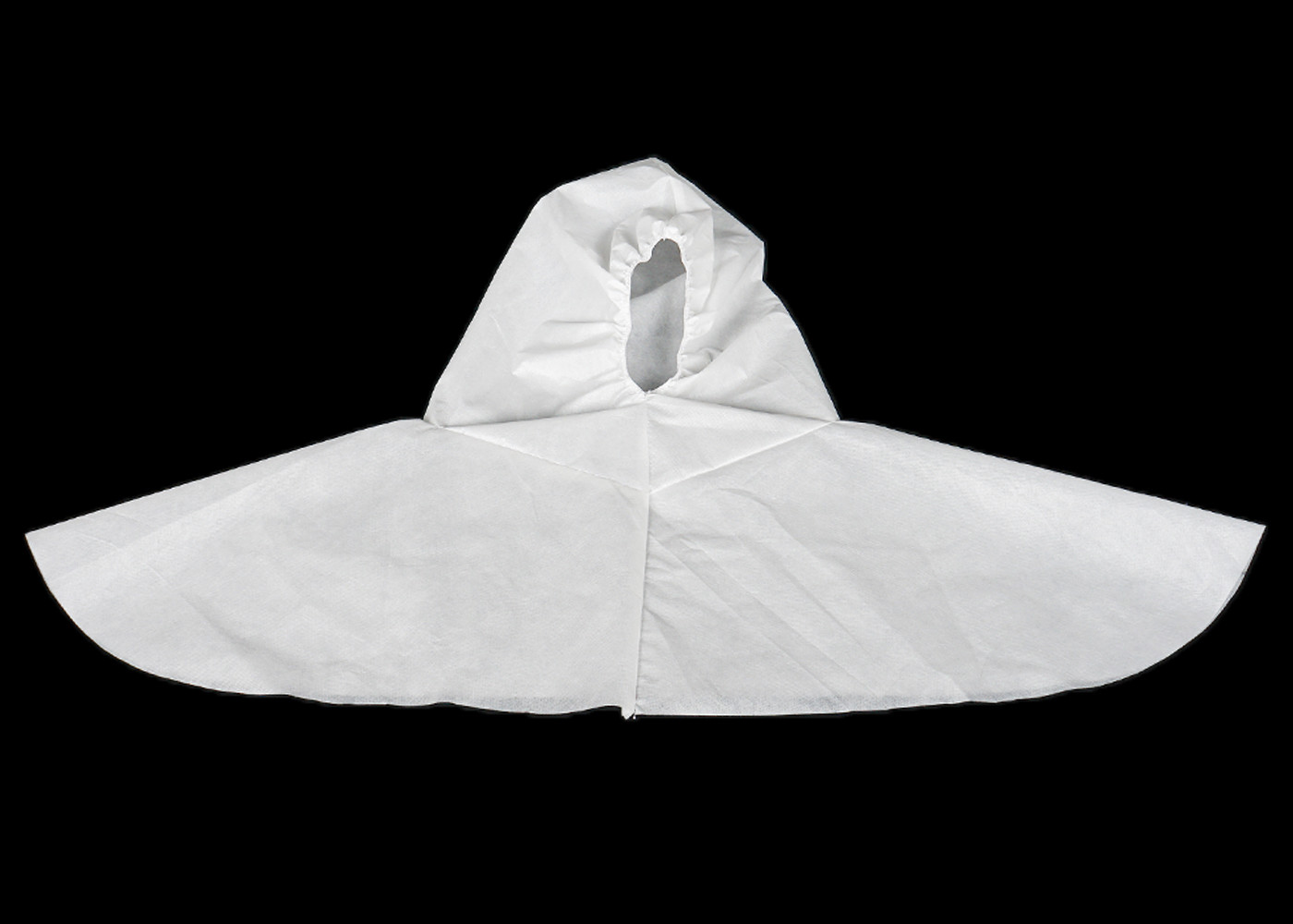 White Disposable Surgical Hood / Surgical Head Cover Face Protective