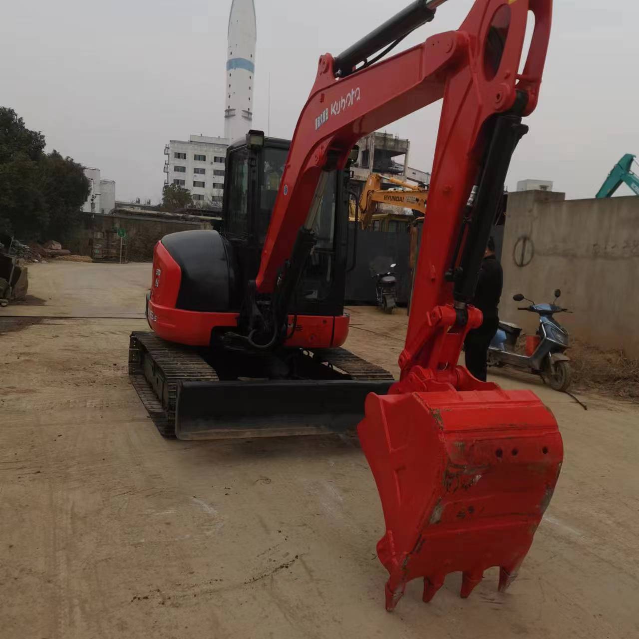 Used Kubota KX163-5 KX 163 Mini Excavator 16ton Made in Japan for in Shanghai in 2023