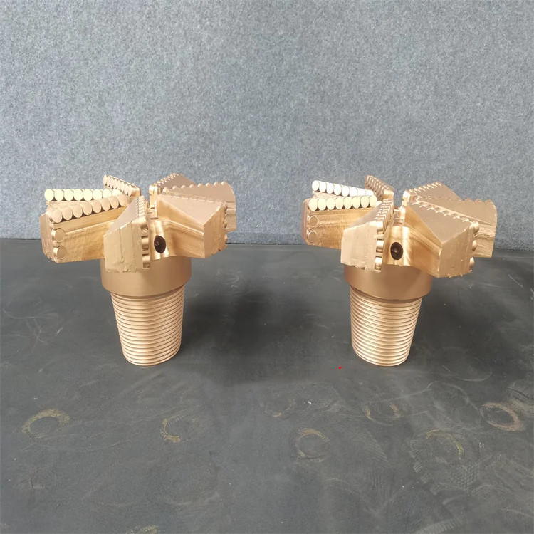 Mining Drill Bit 200mm 3 Wing 4 Wing Concave PDC Drill Bit PDC Drag Bit