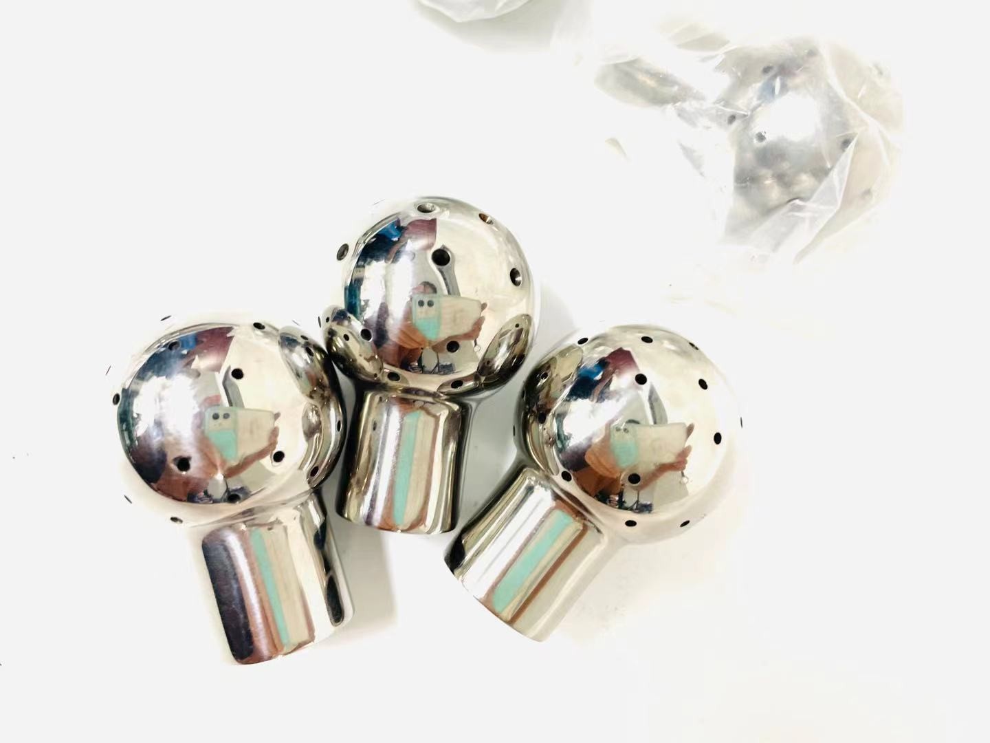 OEM 0.005mm Stainless Steel Spray Ball Fluid Spare Rotating Parts