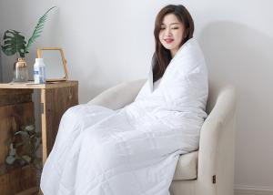 China 10lbs Super Soft 180 Gsm Cotton Weighted Blanket wholesale