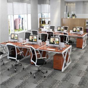 China Steel Office Furniture Partitions , E1 Grade Desktop Office Desk wholesale