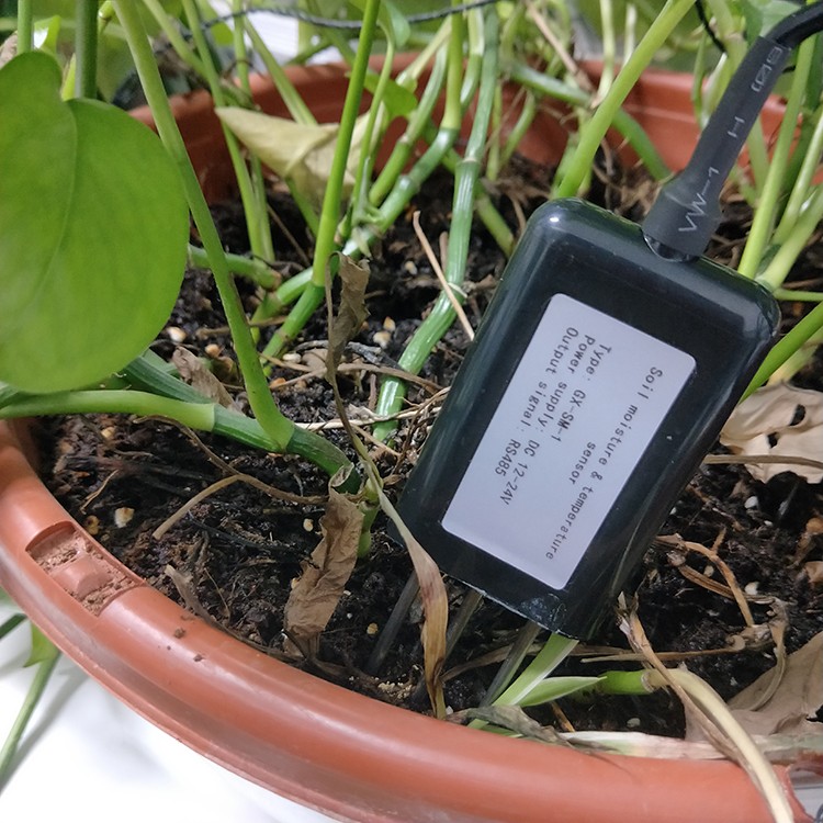 OEM Agriculture 4-20mA 0-5V 0-2V 0-3.3V RS485 Output Soil Moisture EC Temperature Sensor