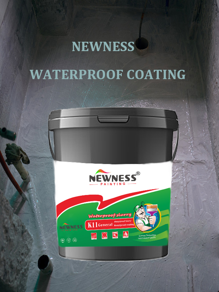 Produced Acrylic Main Raw Material Roof Paint Colorful Silicone Waterproof Coating