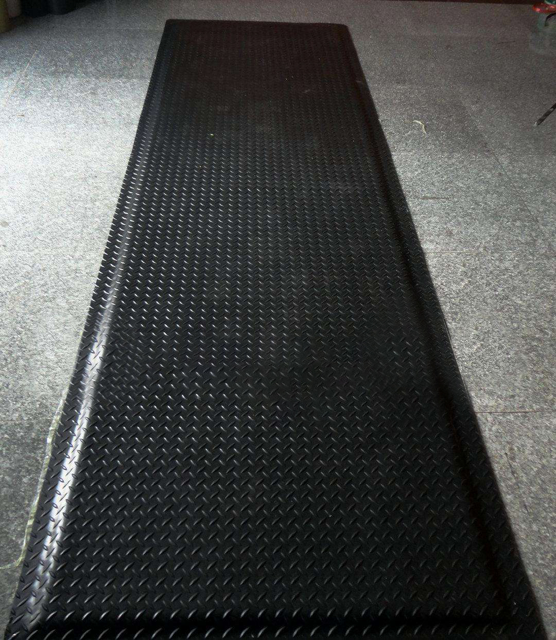 Black Yellow Car Floor 20m 10e9 Ohm EVA ESD Mat