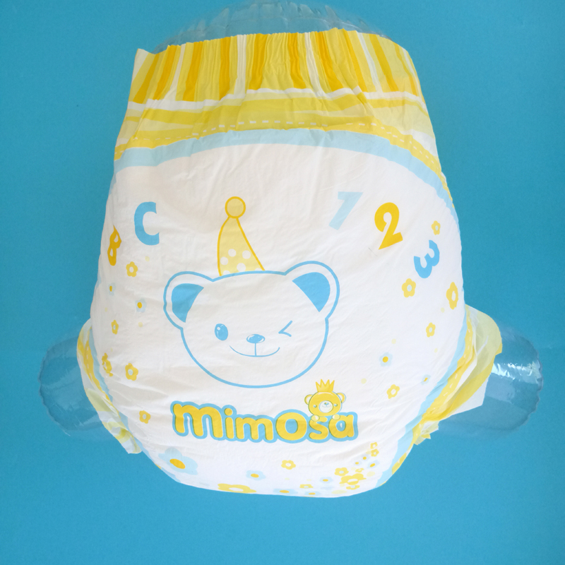 Customized Prints High Absorption Ultra Thick Adult Diaper Soft Breathable Durability