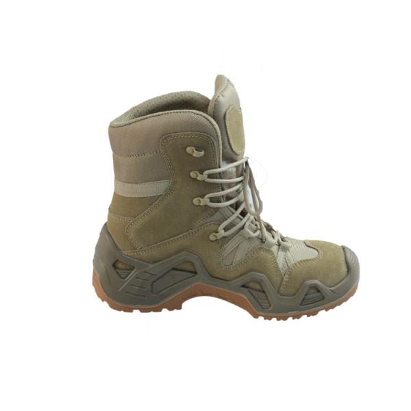 Shengjie OEM Brand Waterproof Upper Nubuck Cow Leather Oxford Fabric Hiking Sole PU Soft Boots Outdoor Shoes