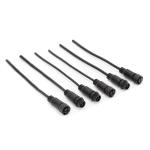 Electrical Male Female Waterproof Plug Connector IP67 M16 Pvc 250V