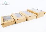 Disposable Meal Containers Biodegradable Take Out Food Containers With Window