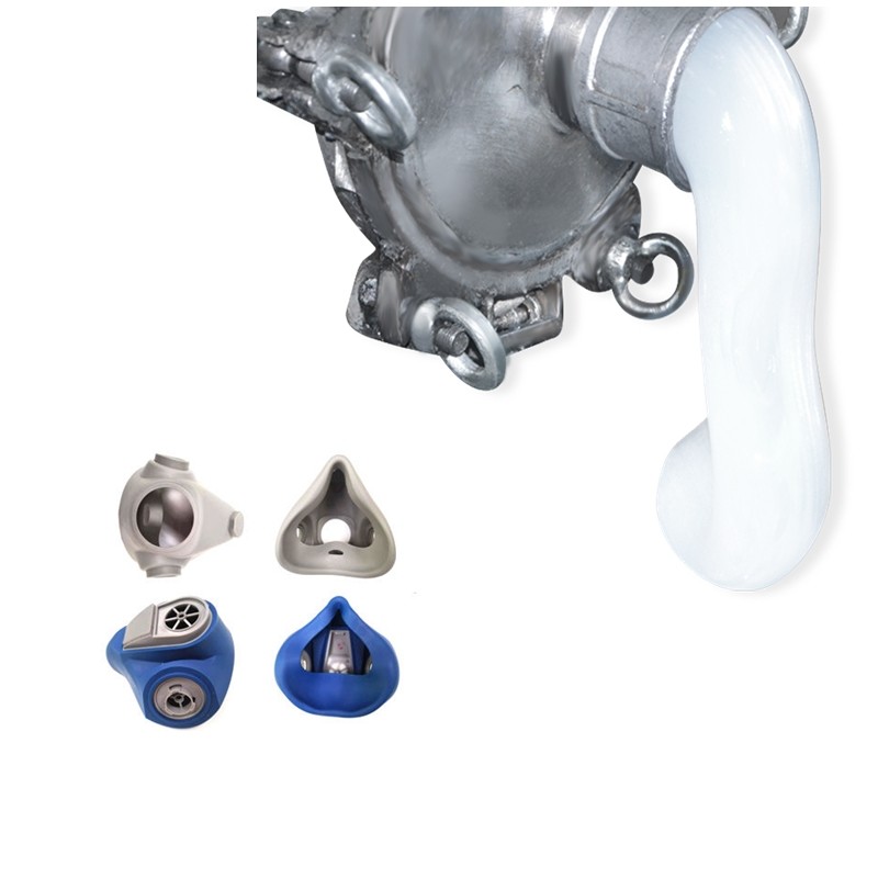 Stable Size LSR Liquid Silicone Rubber Custom Anti Flu Antivirus Washable Respitory Medical Grade