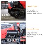 CE Large Farm Tractors Weeding Ditching Farm Machinery And Equipment