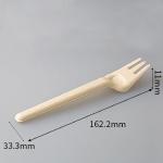 Eco Friendly Sugarcane Bagasse Tableware Compostable Disposable Cutlery Fork