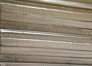China JF0708 600mm Width Galvanized Metal Rib Lath Mesh 2.4m Length wholesale