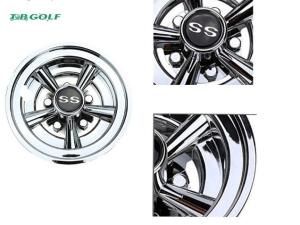 China 8&quot; Ss Golf Cart Wheel Covers Deep Dish Heavy Duty ABC Plastic For Yamaha Cart wholesale