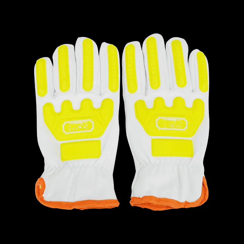 work glove, safety glove, leather glove, goatskin glove, Anti-impact Cut-resistant Goatskin Glove
