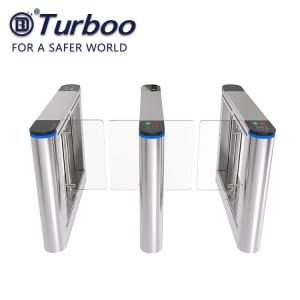China outdoor biometric access control fingerprint turnstile IP65 protection level wholesale