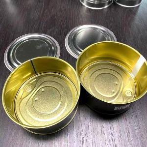China Food Safety Milk Powder Tinplate Storage Can , Round Metal Tin Can With Aluminum Foil For Milk Powder wholesale