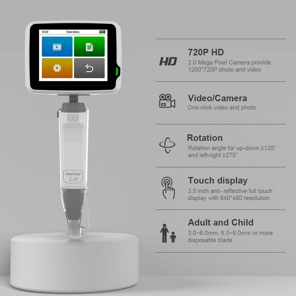 CONTEC CMS-GS1 Laryngoscope Hospital Medical digital video laryngoscope Price