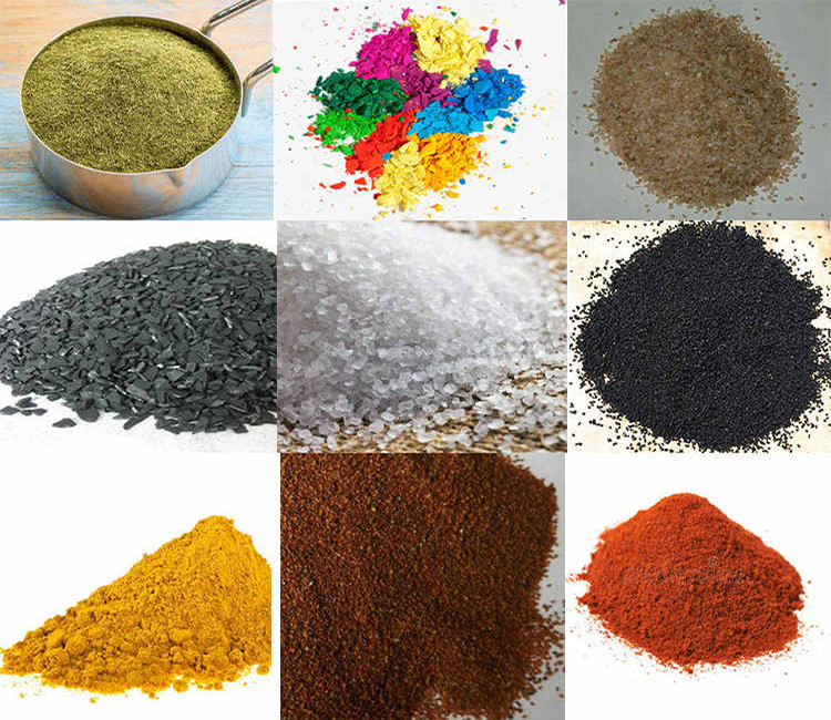 SUS304 Horizontal Motion Screening Powder Particle Flour Straight Row Screen
