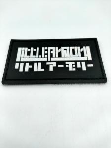 China PVC Velcro Logo Label Stickers OEM Rectangle For The Cap Customized Color wholesale