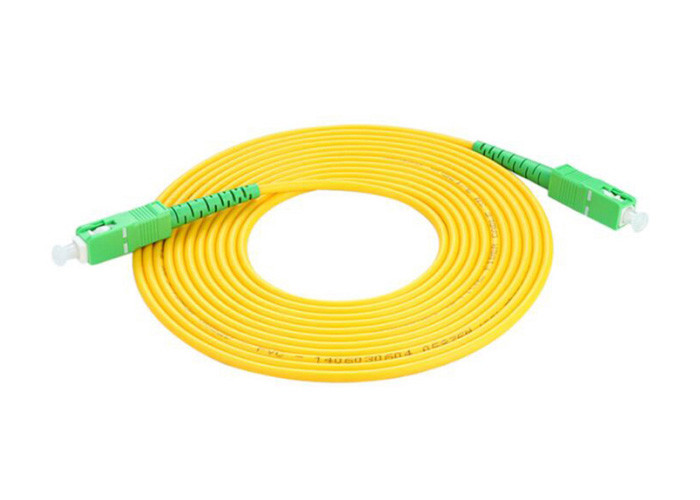 FTTH SC APC Fiber Optic Patch Cord G657A1 LSZH