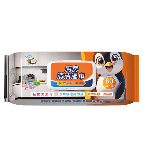 Large Kitchen Cleaning Tissue Skin Friendly Multi Surface Furniture Cleaning