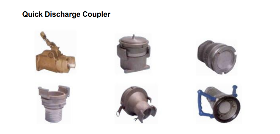 3'' Quick Discharge Coupler Dry Break Coupling With Customized Support Requirements