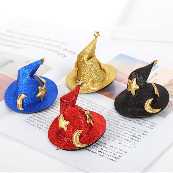 Halloween Hat Hairpin Costume Bonnet Hair Accessories For Kids Hair Clips