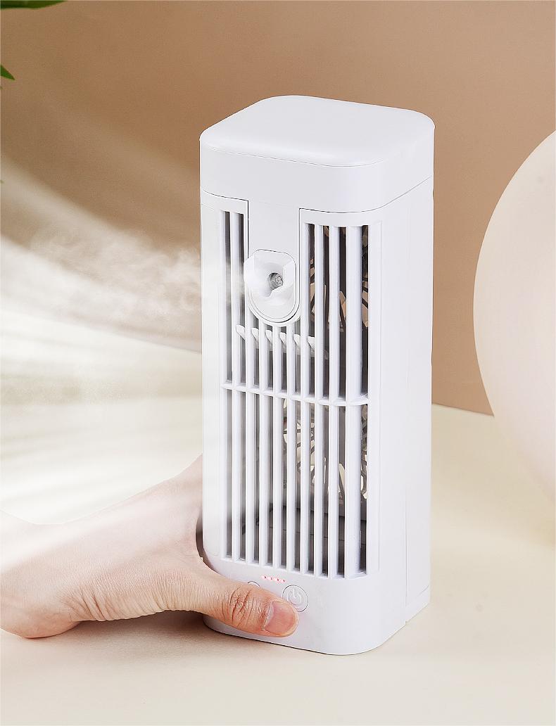 Portable Desktop Cold Air Fan with Night Light and Adjustable Height Box Size 21.2kg