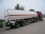 3axles 40000-60000 Liters Heavy Duty Petrol Transport Oil Fuel Tank Trailer with