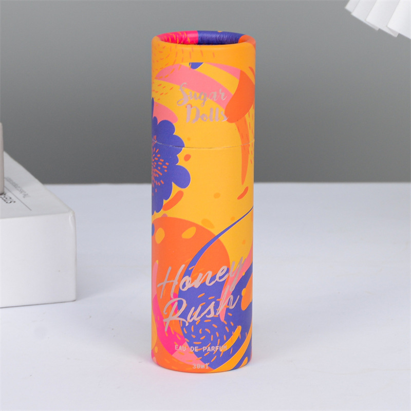 Manufacturer Customized Round Kraft Paper Snack Packaging Paper Tube Moisture-proof Sealed Food Can 2