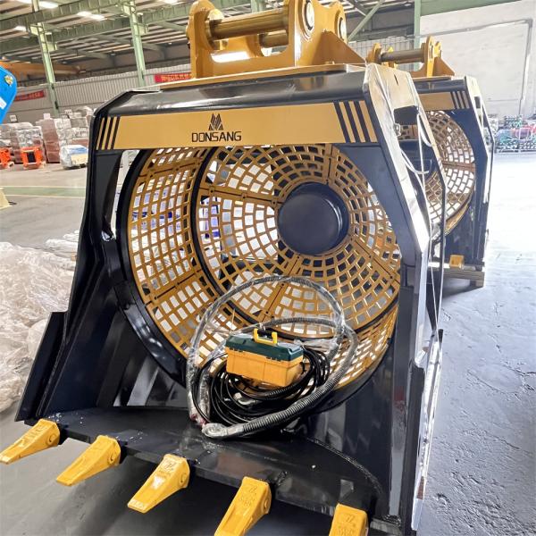 Rotating Screening Bucket Low Maintenance Good Price Good Quantity Excavator