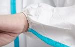 Nonwoven Breathable Disposable Coveralls Fluid Resistant Eco Friendly Material
