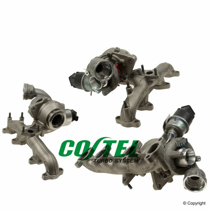 4 Cylinders BRM Engine Electric Turbo Charger Part Number 54399880031 OE 0382530140