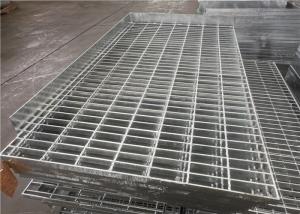 China Stainless Galvanized Stair Treads Steel Grating Catwalk Q235 305mm Width wholesale