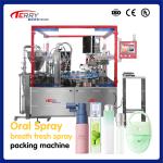 AC 220V 50Hz Spray Bottle Filling Line Equipment 1500Kg