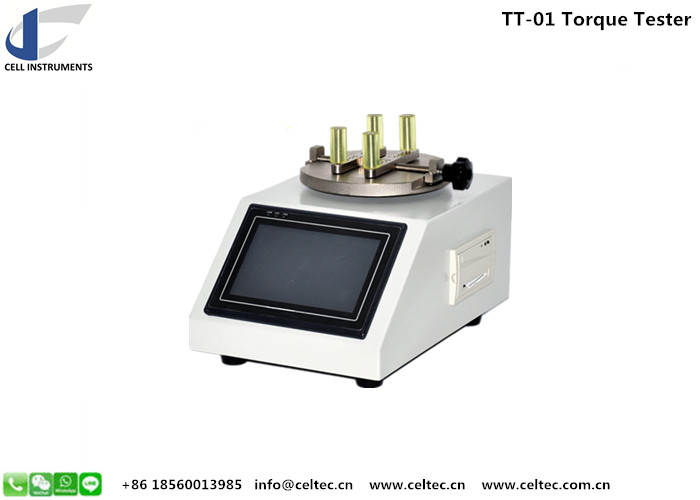 Cap locking and opening torque tester Bottle Twisting strength testing equipment