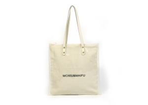 China Outer PVC Waterproof Recyclable Canvas Tote Shopping Bag wholesale