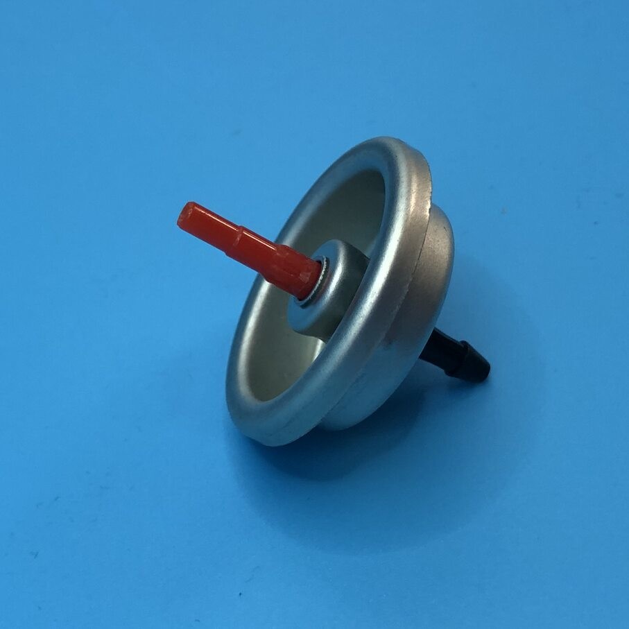 Plastic Butane Gas Stem Red Color and Gas Refill Valve Strict Quality Control System